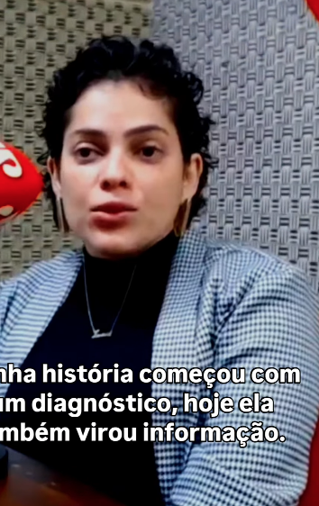 Lais em uma entrevista